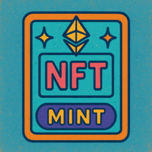 NFTとMINTについての絵